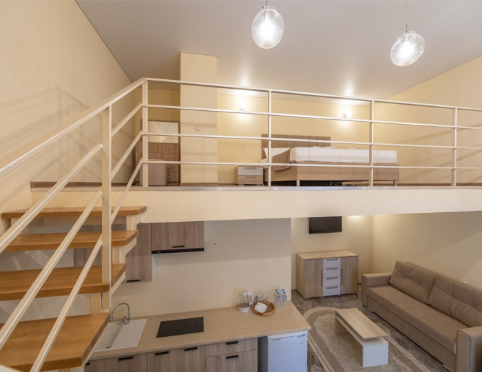 Двухуровневые апартаменты - Парк-отель «Романова»