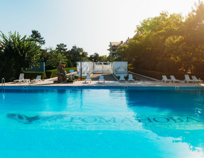 Открытый бассейн с детской зоной - Парк-отель «Романова»